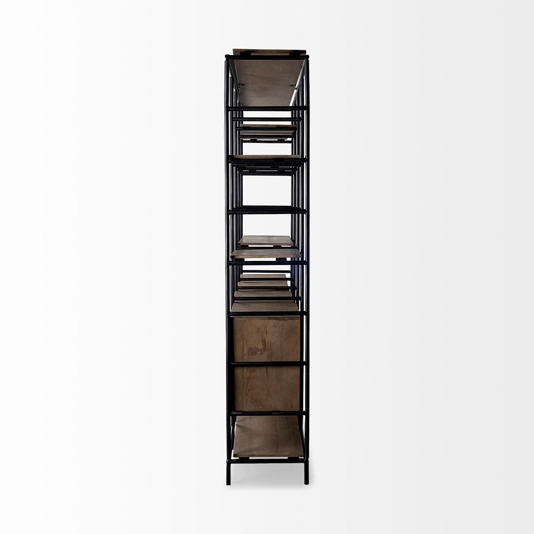 Zona 90" H 82" W Etagere Bookcase